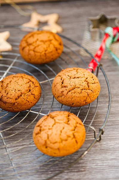 クリスマスのクッキーのクローズ アップ — ストック写真