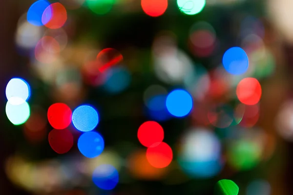 Detalles de luces de Navidad coloridas — Foto de Stock