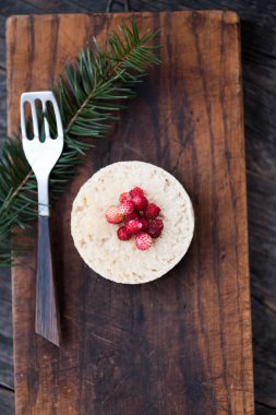 Ham peynir pasta yakın çekim
