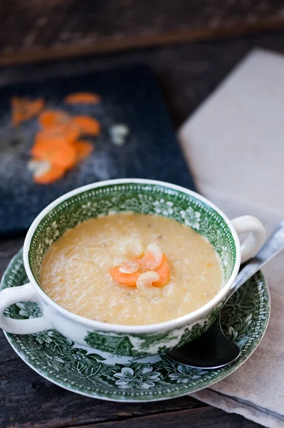 Vegetable cream soup — Stock Photo, Image