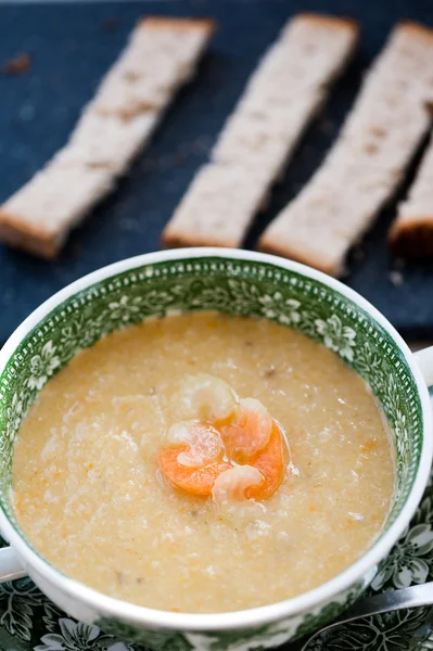 Vegetable cream soup — Stock Photo, Image