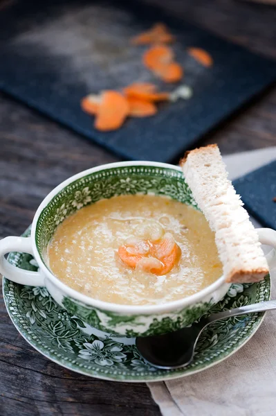 Vegetable cream soup — Stock Photo, Image