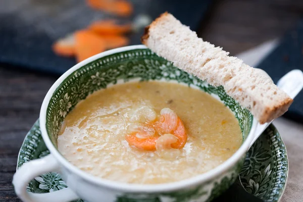 Vegetable cream soup — Stock Photo, Image