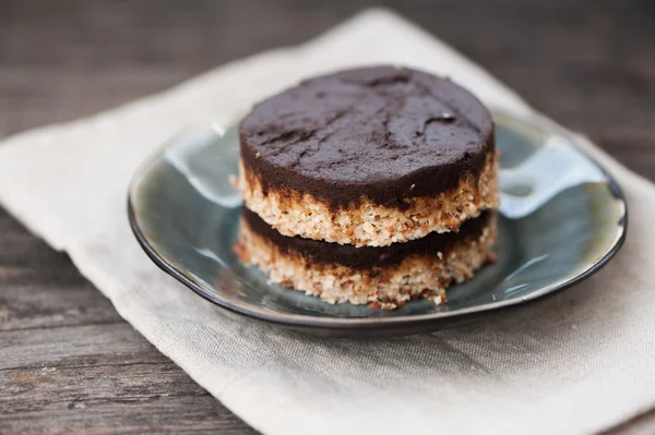 Torta vegana cruda — Foto de Stock