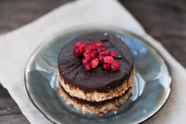 Torta vegana cruda — Foto de Stock