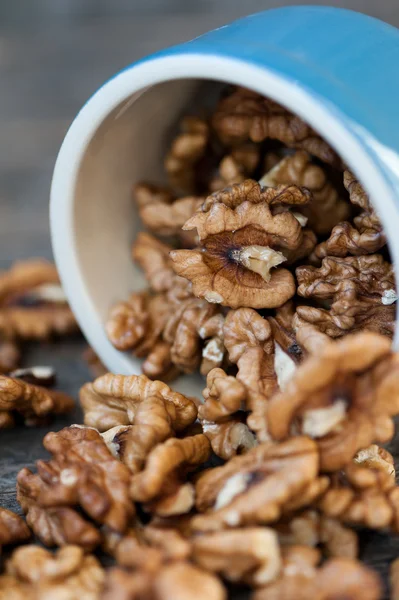 Close up of walnuts — Stock Photo, Image