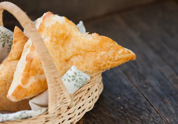 Pastelaria com queijo — Fotografia de Stock