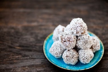 Çiğ çikolata truffles