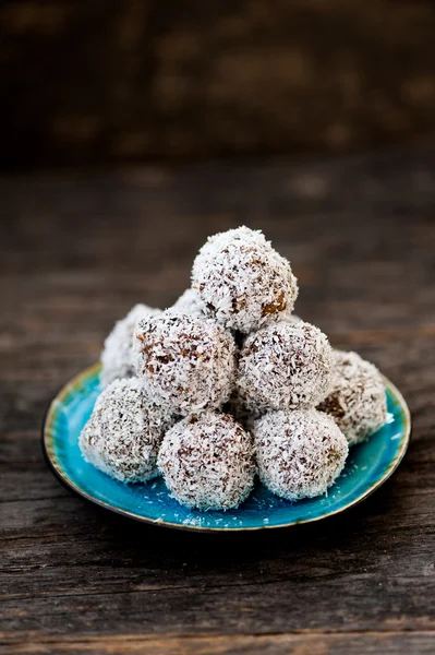 RAW choklad tryffel — Stockfoto