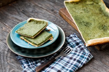 Ispanak ve peynirli tart