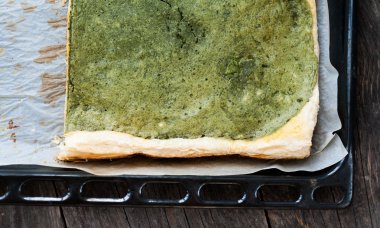 Ispanak ve peynirli tart