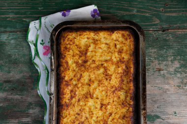 Fırında patates fırın