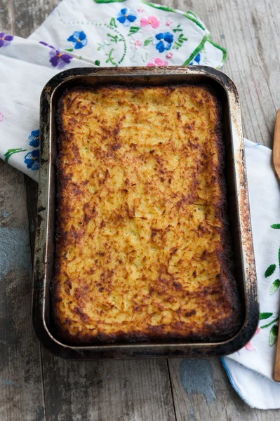 Oven gebakken aardappelen — Stockfoto