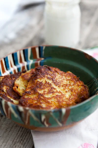 Oven baked potatoes — Stock Photo, Image