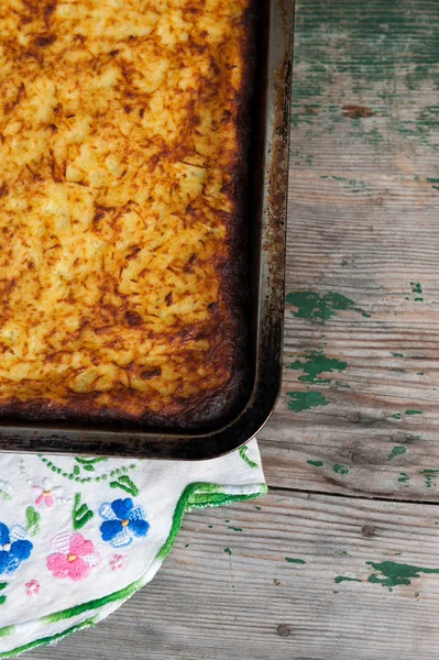 Oven gebakken aardappelen — Stockfoto