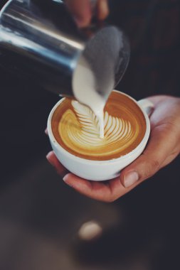 kafede kahve latte sanat