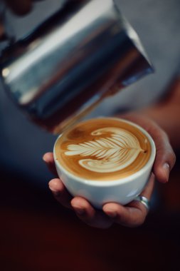 kafede kahve latte sanat