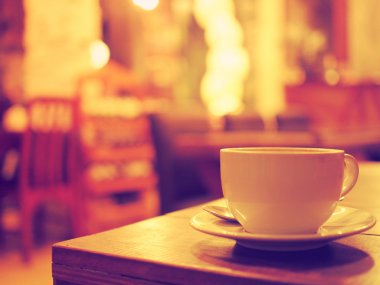 kahve latte sanat kafe vintage renk tonu