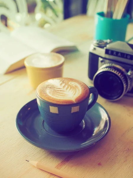 Kahve latte — Stok fotoğraf