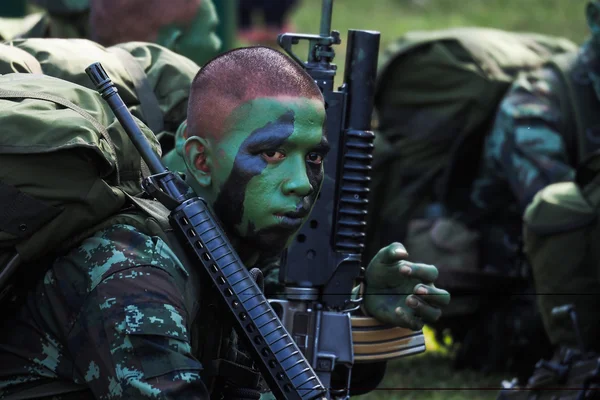 Тайский солдат — стоковое фото