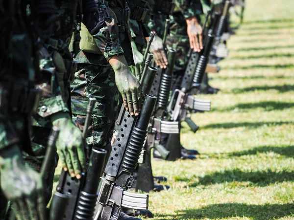 Soldado tailandés — Foto de Stock