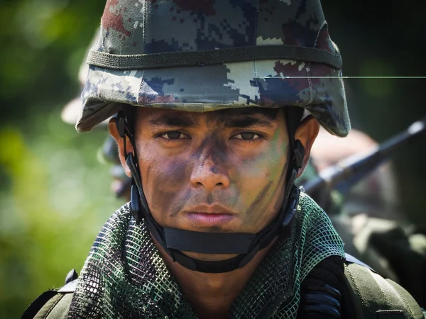 Thajský voják — Stock fotografie