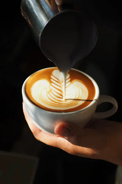 咖啡艺术 — 图库照片