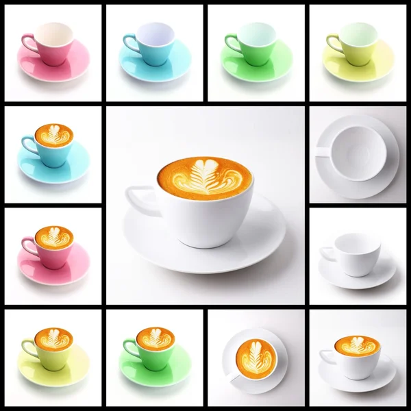 Csésze kávét a kávézóban — Stock Fotó