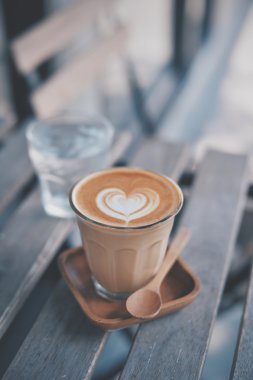 Bir fincan kahve sanatı.