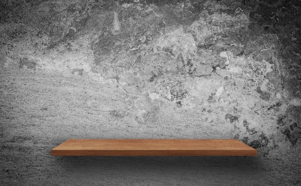 Пустой деревянный стол для продукта — стоковое фото