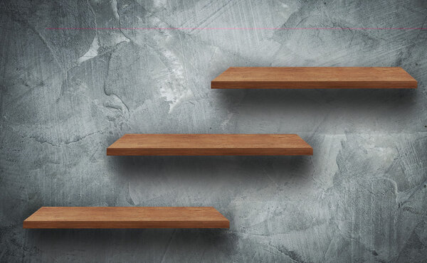 Пустой деревянный стол для продукта
 