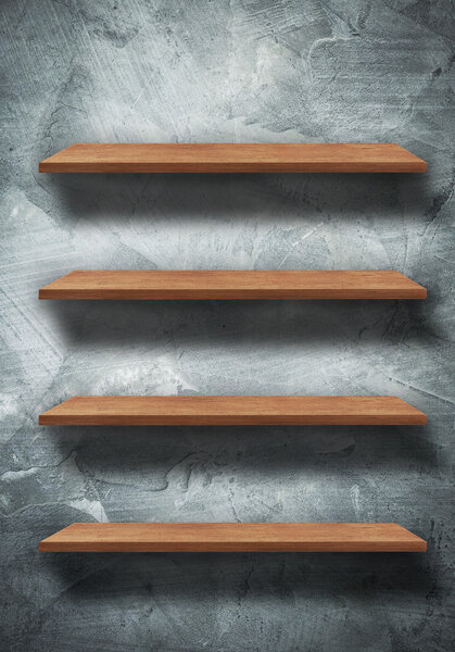 Пустой деревянный стол для продукта
 