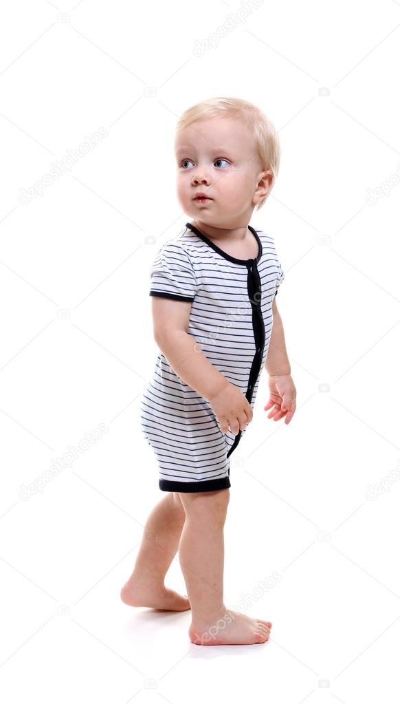 Standing Baby Boy Looks Back Stock Photo By C Hvoya Standing Baby Boy Looks Back Stock Photo By C Hvoya