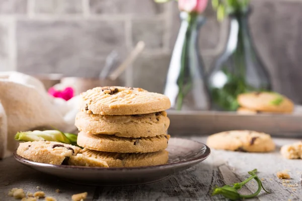 Biscoitos de chocolate — Fotografia de Stock