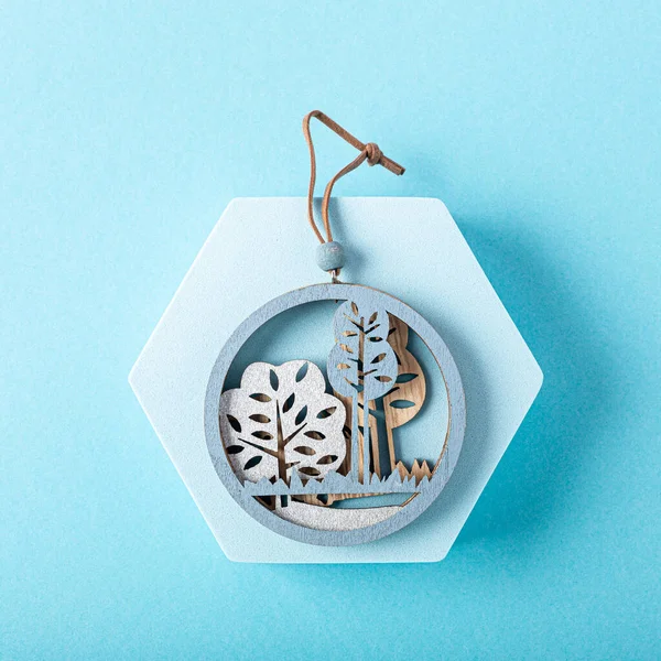 Noel tebrik kartı konsepti.