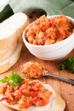 Kapta Patlıcan salatası