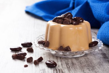 Kahve panna cotta ile çikolata şekerleme