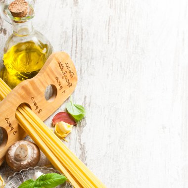 İtalyan yemeği arka plan