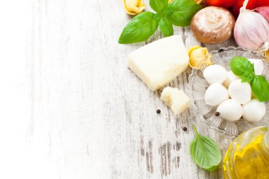 İtalyan yemeği arka plan