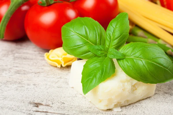 Tortellini italiano cru caseiro — Fotografia de Stock