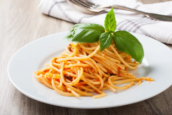 Spaghetti al pomodoro — Zdjęcie stockowe