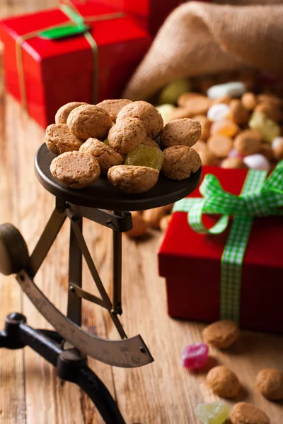 Dulces holandeses típicos para Sinterklaas — Foto de Stock