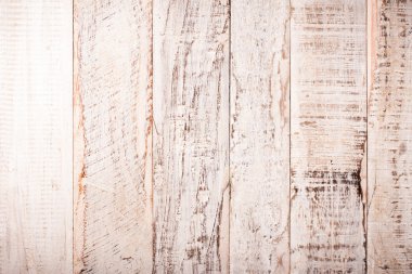 Grunge eski Beyaz ahşap arka plan