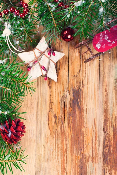 Fondo de Navidad con árbol de Navidad — Foto de Stock