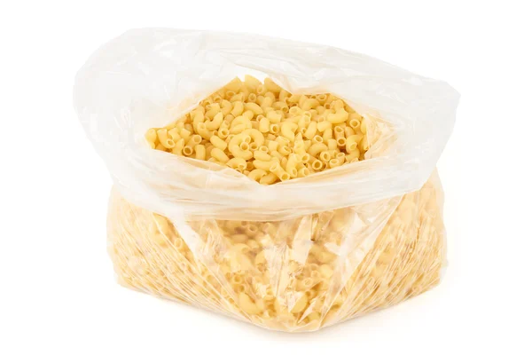 Pasta in plastic verpakking — Stockfoto