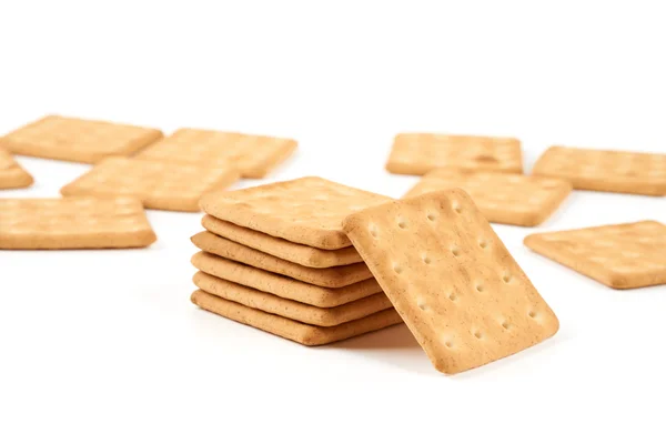 Galletas sobre blanco — Foto de Stock