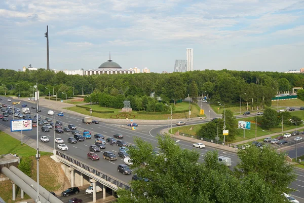 Vista de verão de Moscou — Fotografia de Stock