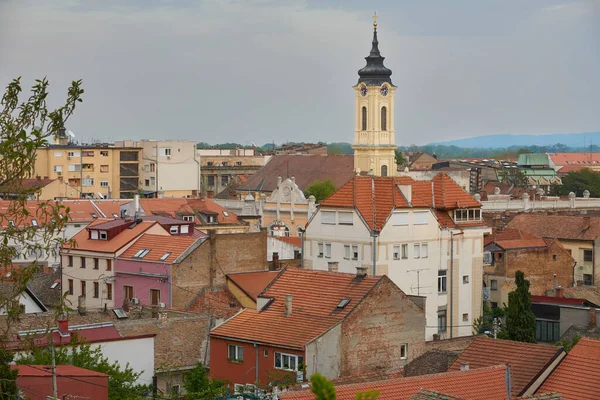 Rooftop View Zemun Crkva Uznesenja Blazene Djevice Marije Church Zemun Royalty Free Stock Photos