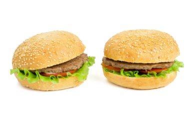 İki hamburger