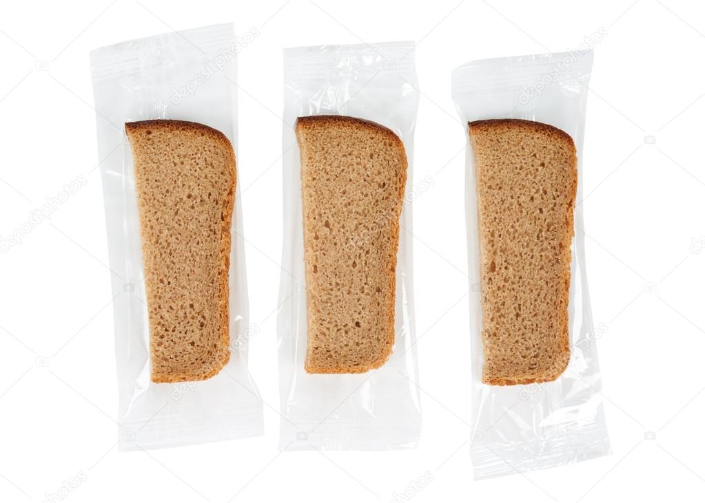 Packed slices of bread